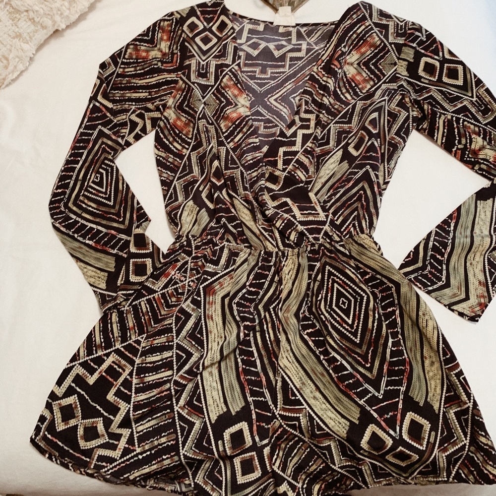 Fun Spring Long Sleeve Romper